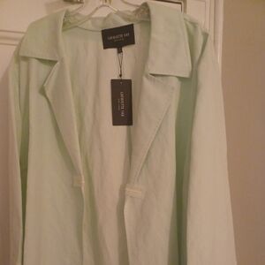 Layfayette 148 linen new with tags jacket 3x